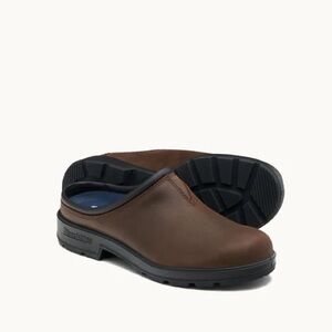 Blundstone Brown Leather Mules